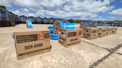 Entrega de insumos para combatir los efectos de la sequía en Chuquisaca