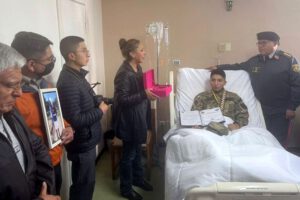 Egreso de cadetes heridos en el Ejército