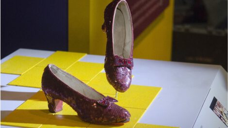 Zapatillas de rubí del mago de Oz