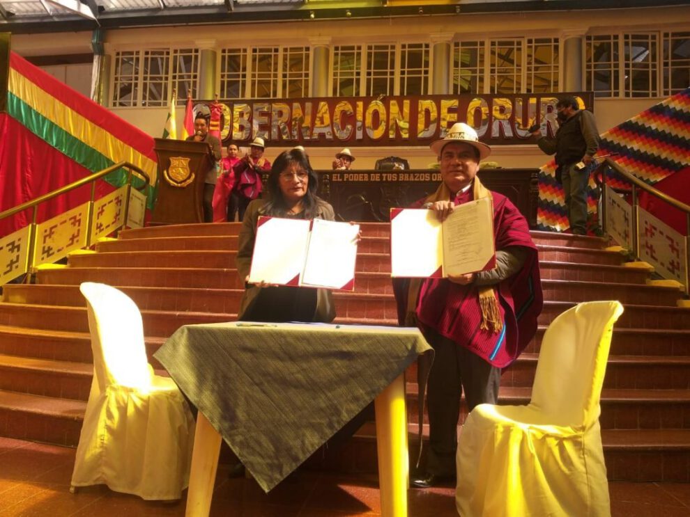 Perforación de pozos para mitigar escasez de agua en Oruro