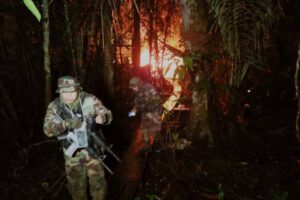 Desmantelamiento de fábricas de cocaína en el Chapare