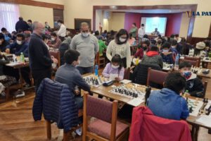 Intercolegial de Ajedrez en La Paz