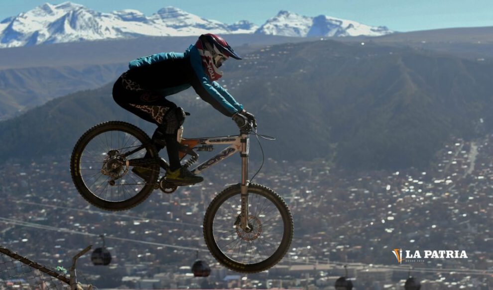 La Paz Challenge Down Hill 4000 con Franklin Espada como ganador