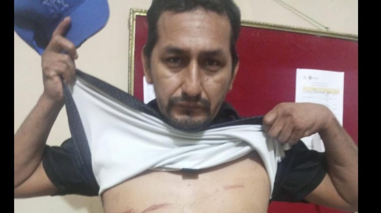 Hernán Siancas liberado por sus secuestradores