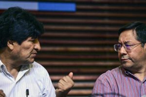 Congreso de la Csutcb con Luis Arce y Evo Morales