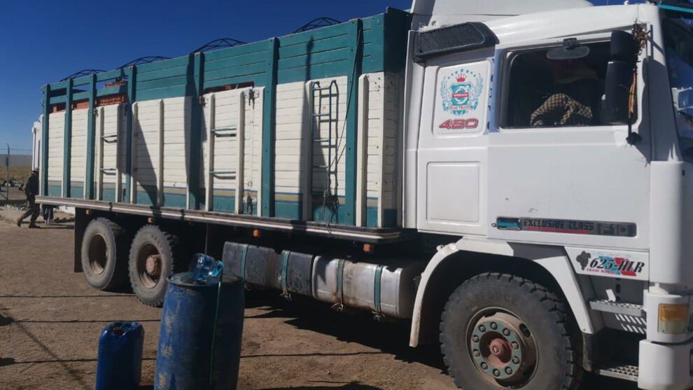 Contrabando de combustible en La Paz