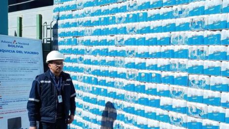 Decomiso de contrabando en la frontera de Villazón