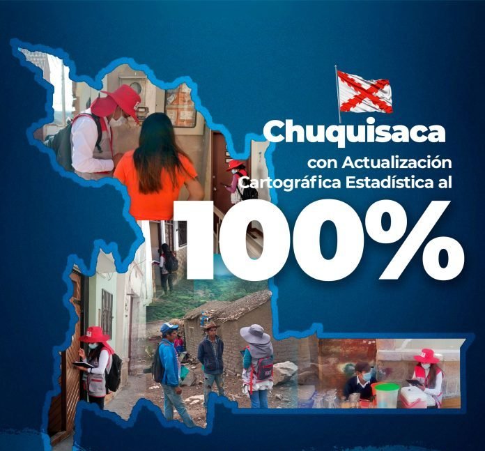 Actualización Cartográfica Chuquisaca al 100% para el Censo Nacional