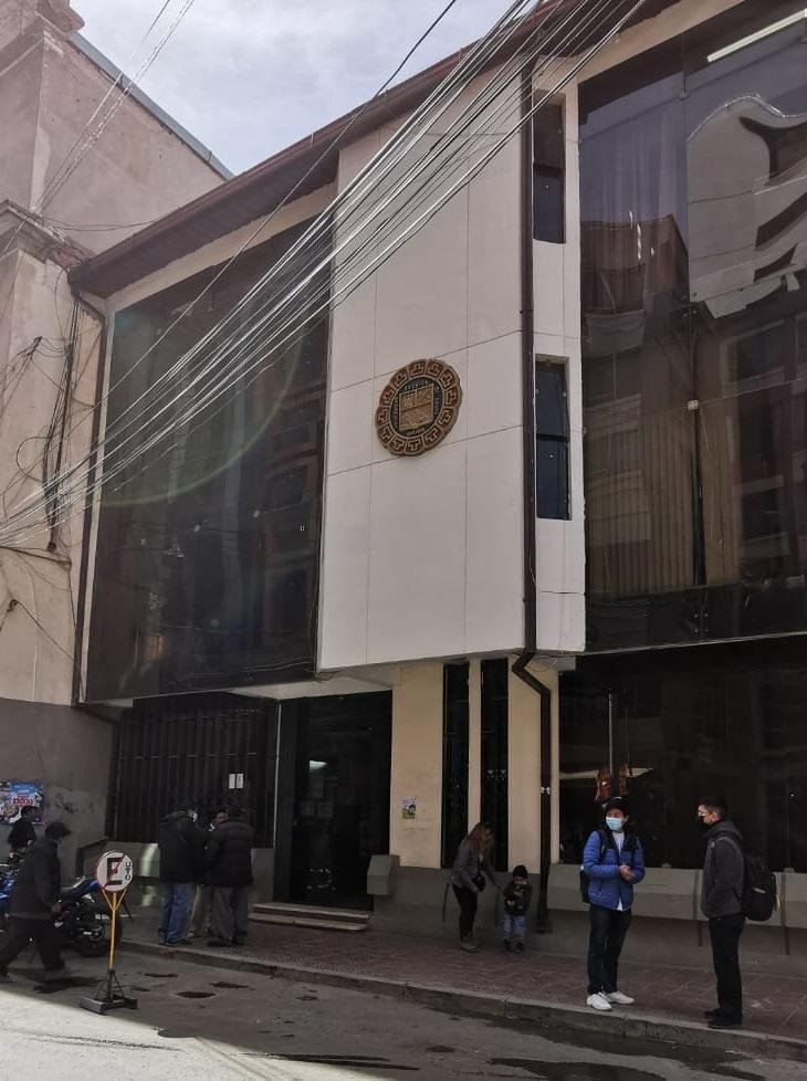 Movilización de trabajadores de la UTO