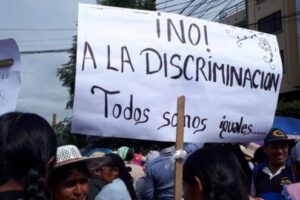 Día Nacional contra Racismo y Discriminación en Bolivia