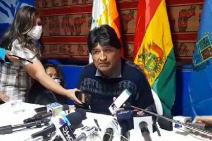 Evo Morales denuncia encubrimiento al narcotráfico en 2022