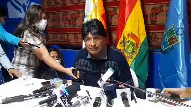 Evo Morales denuncia encubrimiento al narcotráfico en 2022