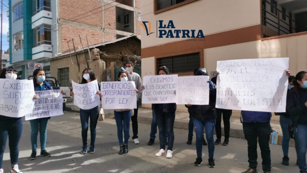 Exfuncionarios Banco Fassil piden garantía de pago