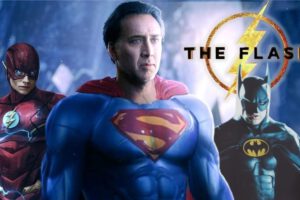 Nicolas Cage interpreta a Superman en The Flash