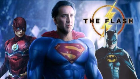 Nicolas Cage interpreta a Superman en The Flash