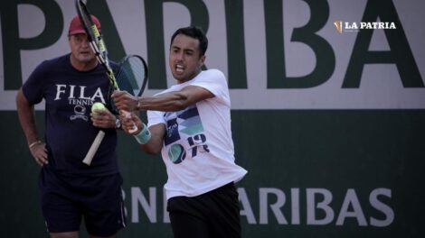 Hugo Dellien en Roland Garros