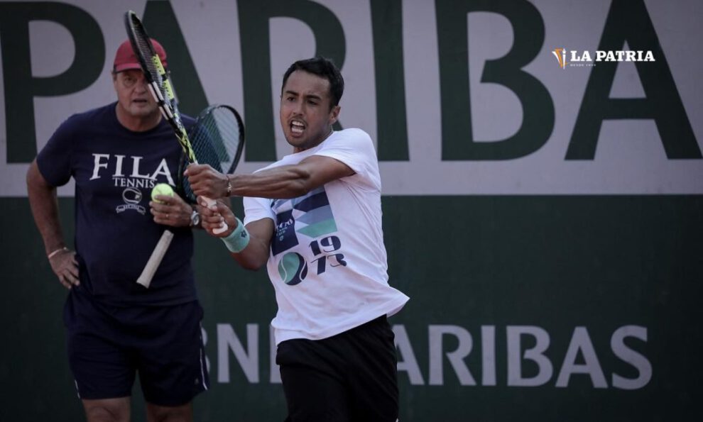 Hugo Dellien en Roland Garros