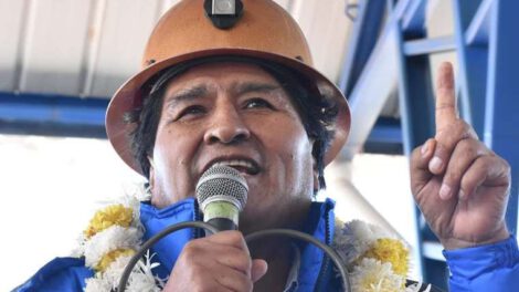 Evo Morales lucha MAS
