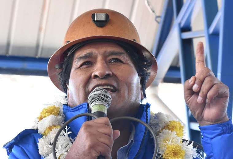 Evo Morales lucha MAS