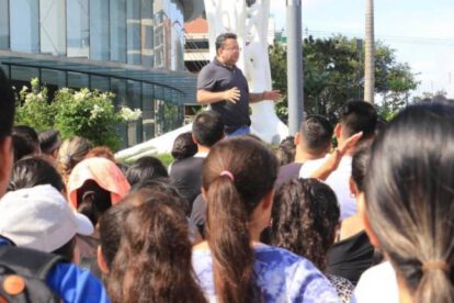 Trabajadores del Banco Fassil realizan protestas en Santa Cruz