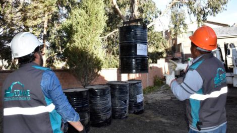 Robo de turriles en Emavías