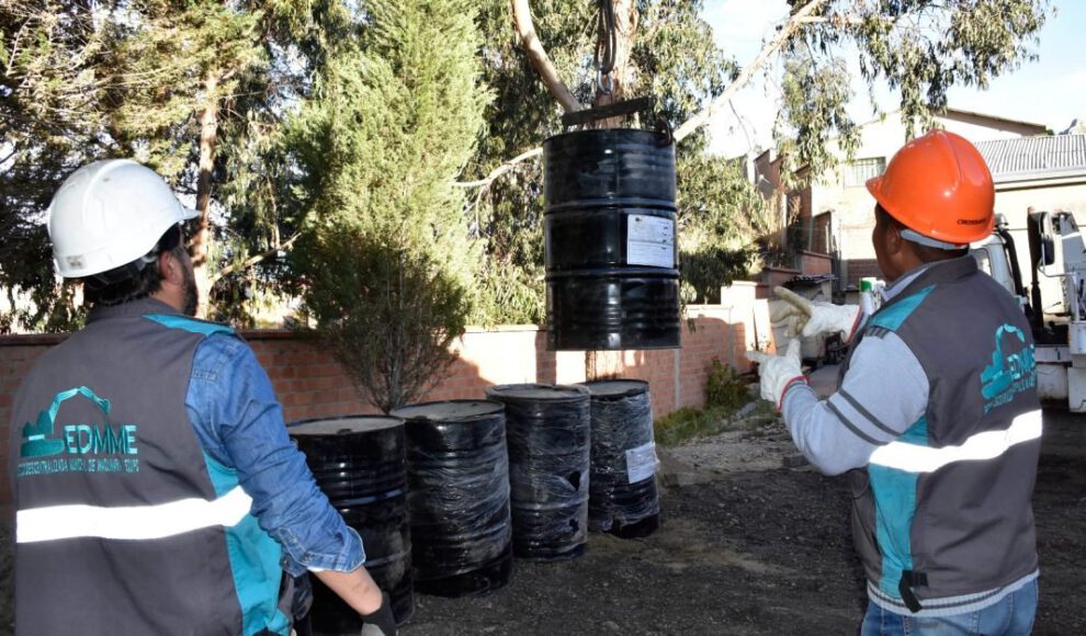 Robo de turriles en Emavías