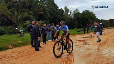 Marco Alcon medalla de plata en el campeonato nacional de bicimontaña