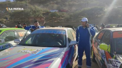 Prueba nacional de automovilismo en Sucre