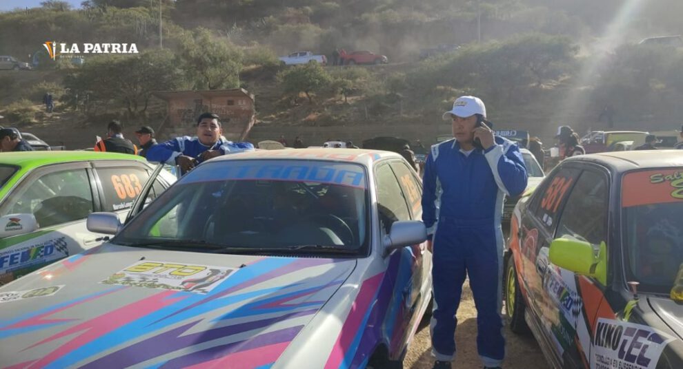 Prueba nacional de automovilismo en Sucre