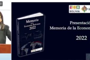 Memoria de la Economía Boliviana presentada por Juana Jiménez