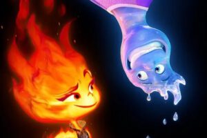 Elemental con protagonistas Ember y Wade
