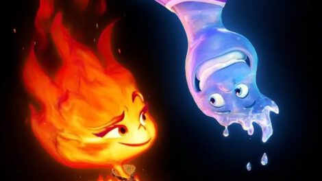Elemental con protagonistas Ember y Wade