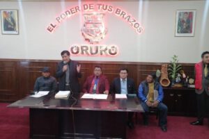 traspaso de terrenos hospital Oruro-Corea