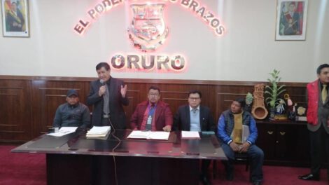 traspaso de terrenos hospital Oruro-Corea