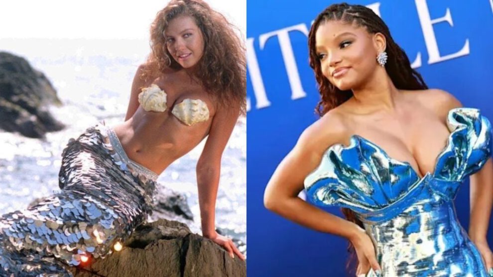 Thalía y La Sirenita en comparación