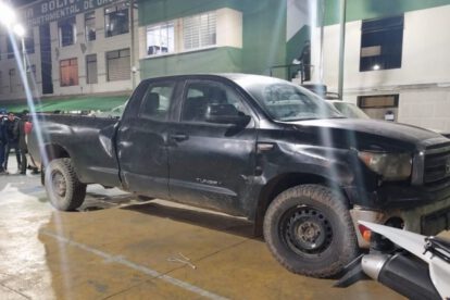 Camioneta que mató a suboficial