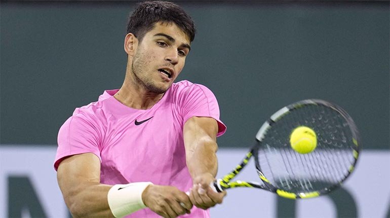 Carlos Alcaraz, el tenista más joven en alcanzar 100 victorias en el circuito ATP