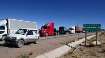 Cierre de ruta Pisiga-Ancaravi genera problemas a transportistas
