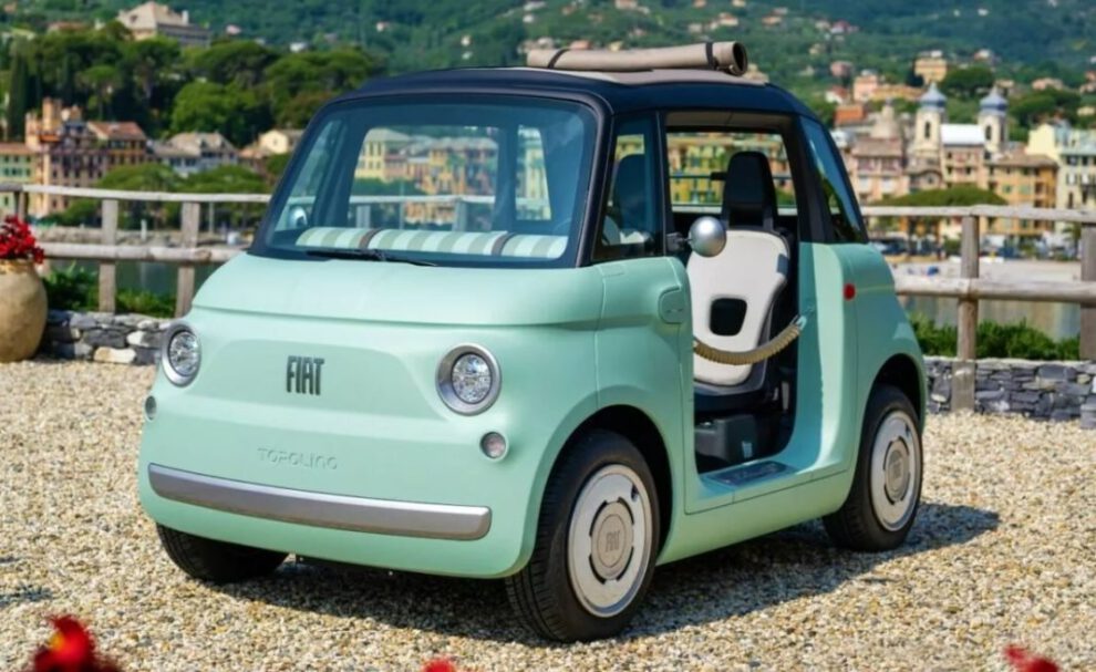 Fiat Topolino EV, un coche eléctrico inspirado en el icónico modelo de los años 50