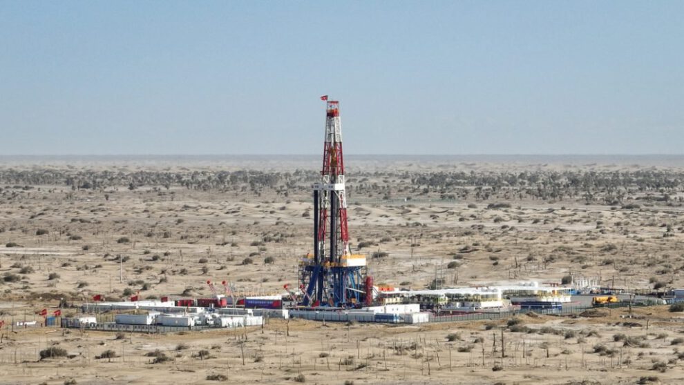 Perforación de pozo súper profundo en el noroeste de China