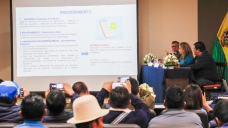Reglamento de identificación de vehículos nacionalizados en Bolivia