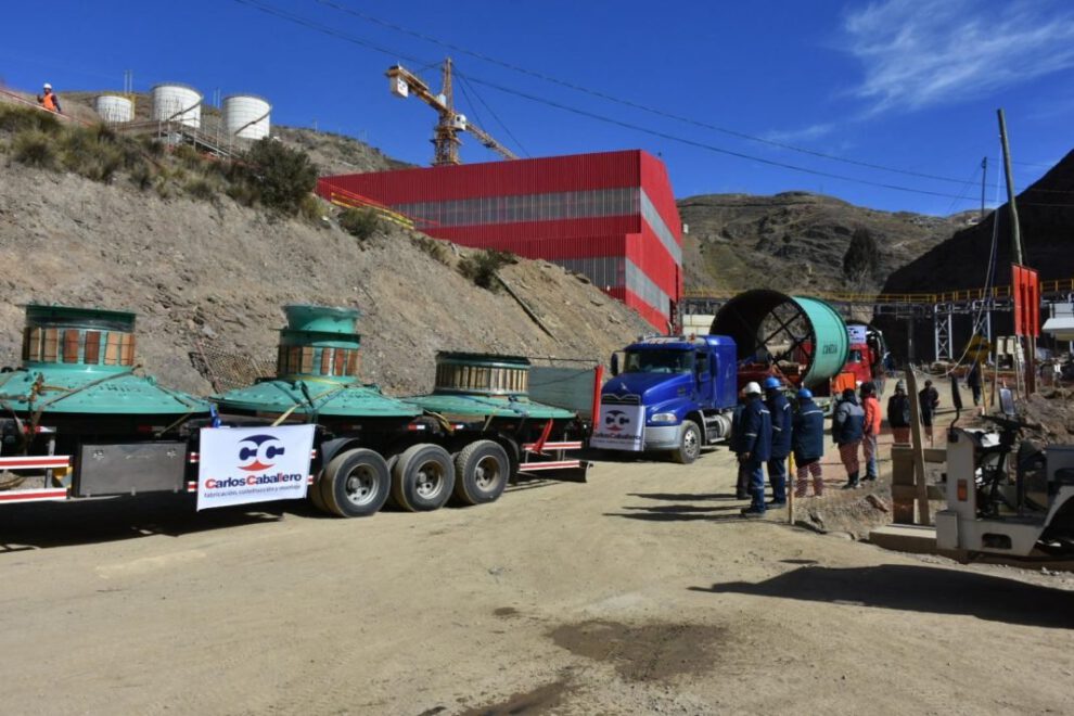Planta concentradora de estaño y zinc en Colquiri