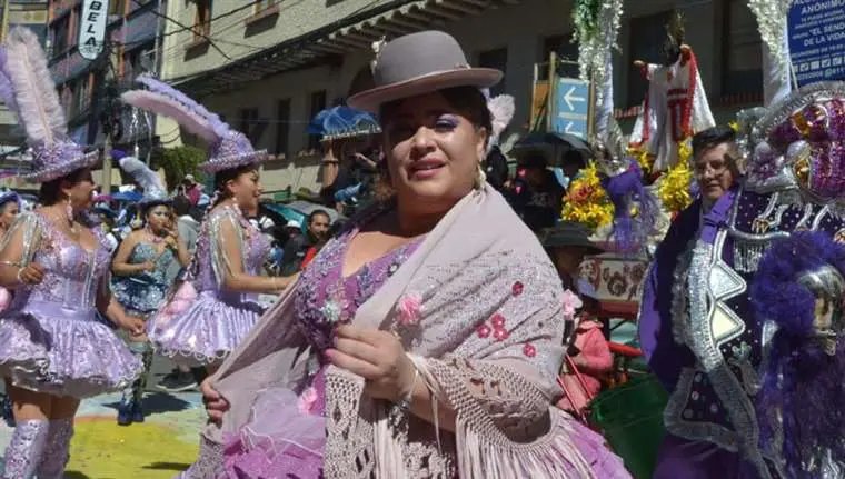 María Nela Prada en el Gran Poder