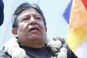 David Choquehuanca advierte que no permitirá que hablen mal de Arce