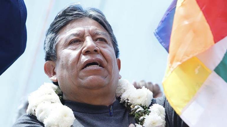 David Choquehuanca advierte que no permitirá que hablen mal de Arce