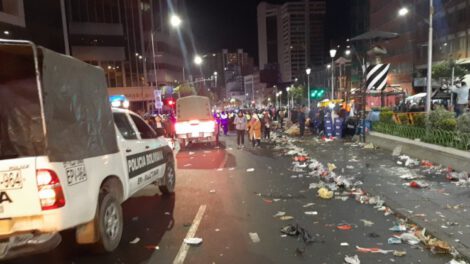 Fallecen dos personas en estado de ebriedad tras participar de la entrada del Gran Poder