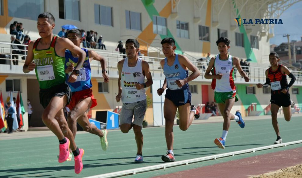 David Ninavia y Daniel Toroya destacan en el Grand Prix Sudamericano de Atletismo