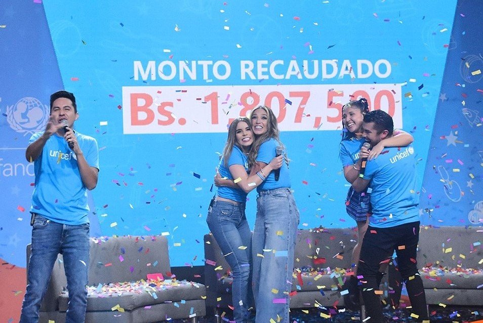 Teletón 2023 alcanza recaudación de 1,807,500 Bs. para la niñez