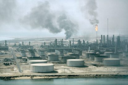 Arabia Saudita disminución de producción de petróleo