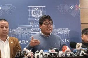 El diputado oficialista, Héctor Arce, habla sobre el caso narcovuelo
